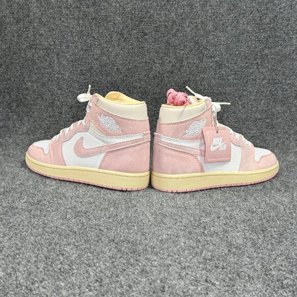 Air Jordan 1 Retro High OG Shoes Men\'s 7‎ Washed Pink White Athletic Sneakers